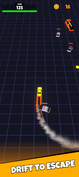 Drift Escape vehicle control gameplay