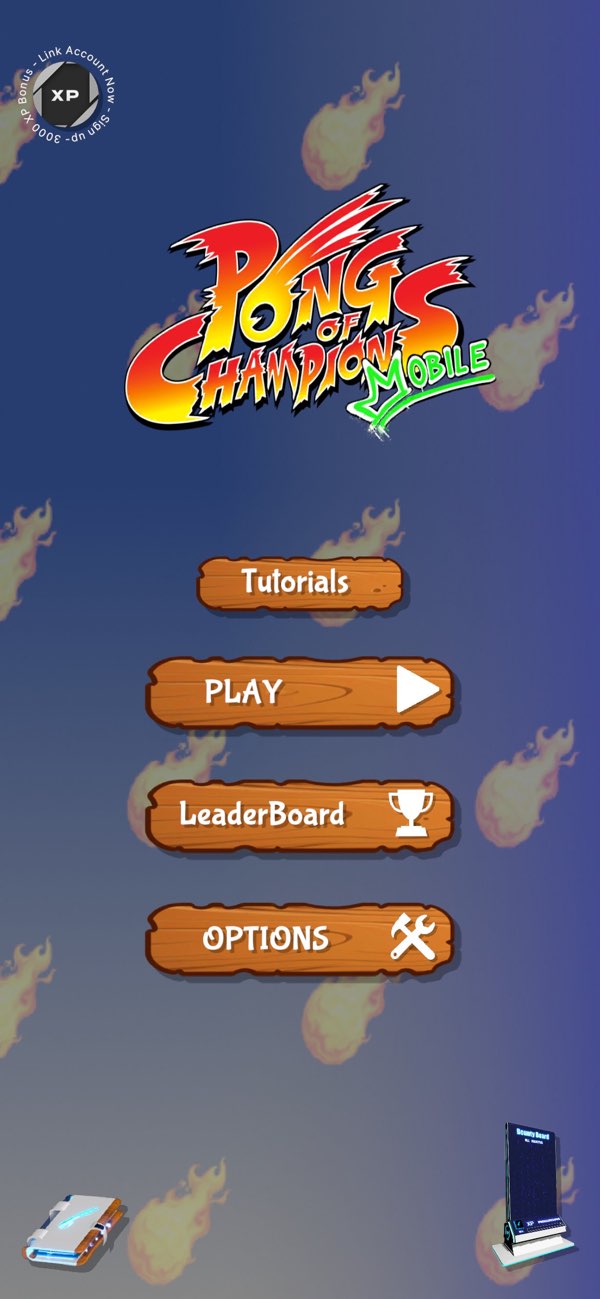 Pong of Champions App Store store integration screenshot